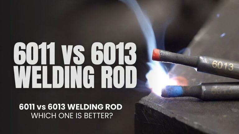 6011 vs 6013 welding rod