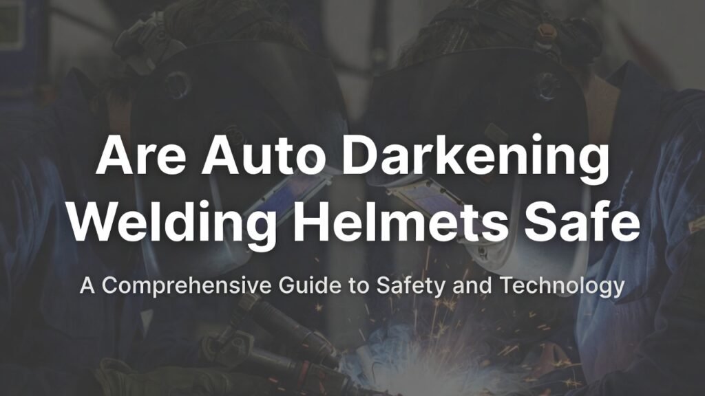 Are Auto Darkening Welding Helmets Safe