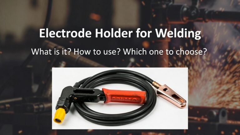 Electrode Holder for Welding