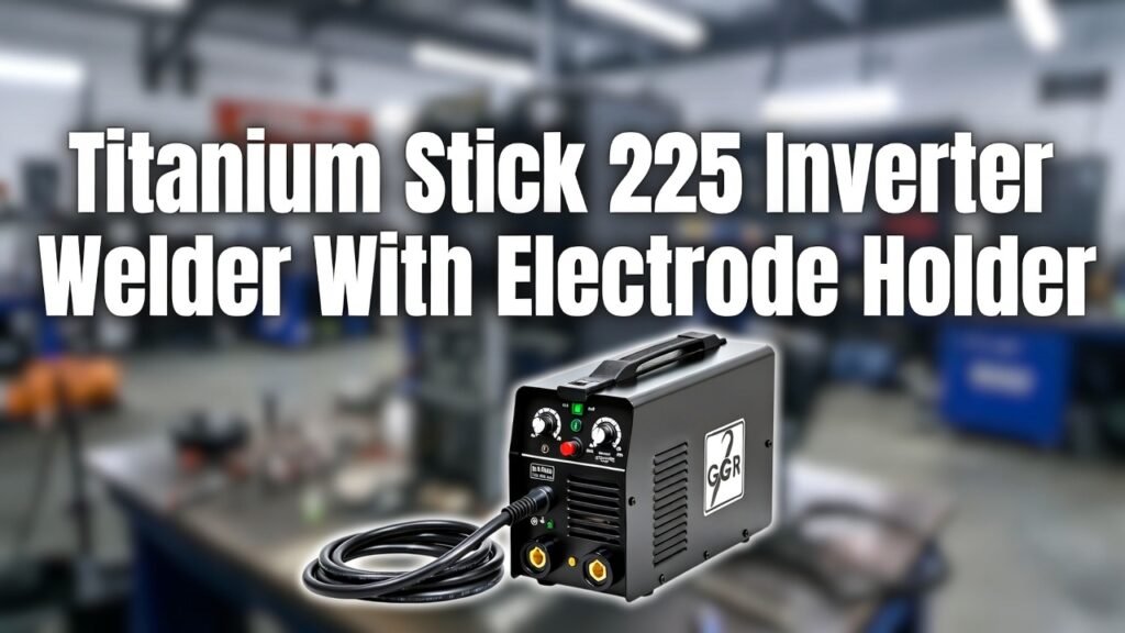Titanium Stick 225 Inverter Welder With Electrode Holder