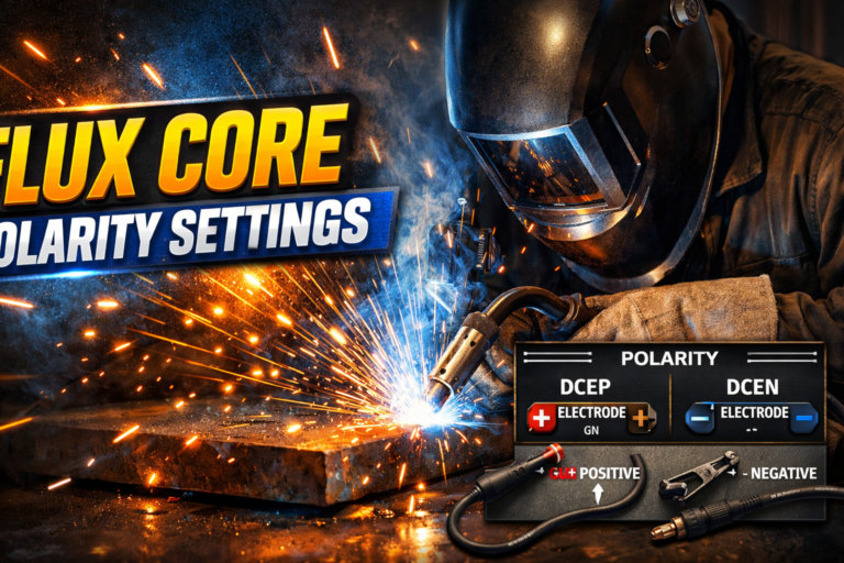 Flux Core Polarity Settings