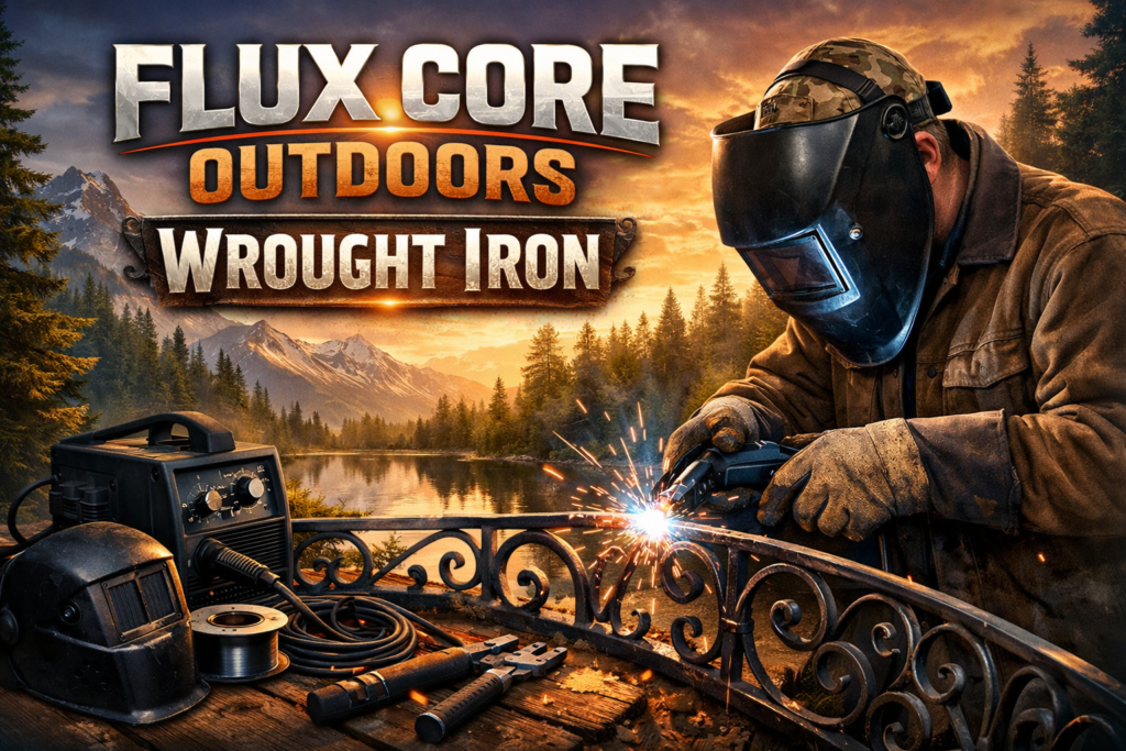 Flux Core Outdoors Wrought Iron