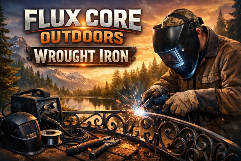 Flux Core Outdoors Wrought Iron
