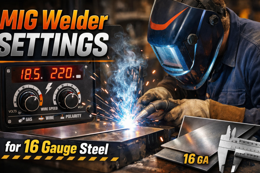 Mig Welder Settings for 16 Gauge Steel