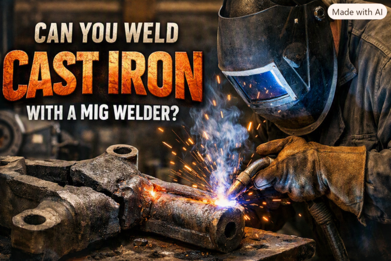 Can You Weld Cast Iron With a Mig Welder