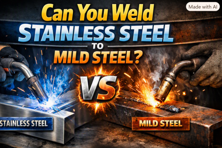 Can You Weld Stainless Steel to Mild Steel