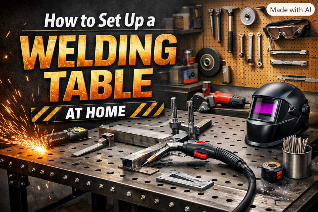 How to Set Up a Welding Table at Home