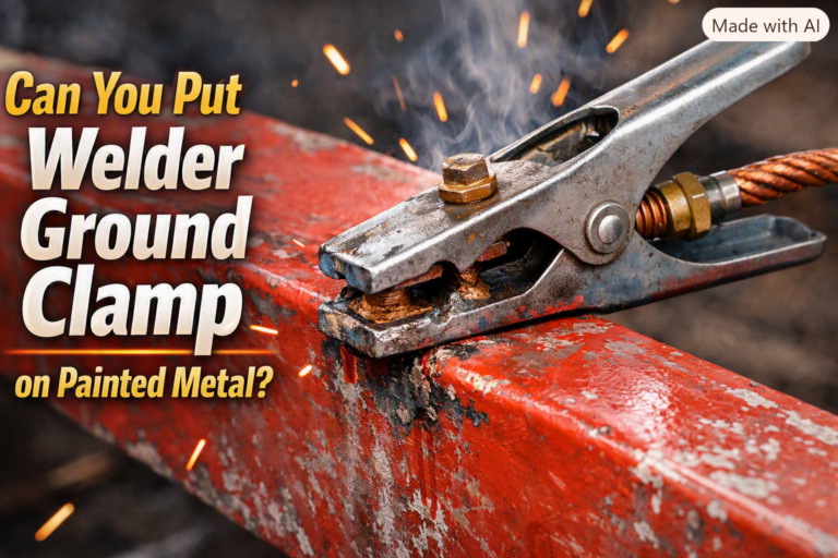 Can You Put Welder Ground Clamp on Painted Metal